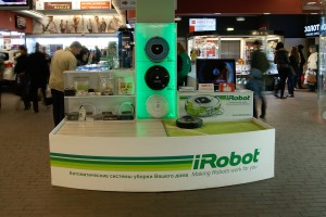 Интерьерное решение<br />
Магазин «iRobot»<br />
ТРЦ «Акрополь»